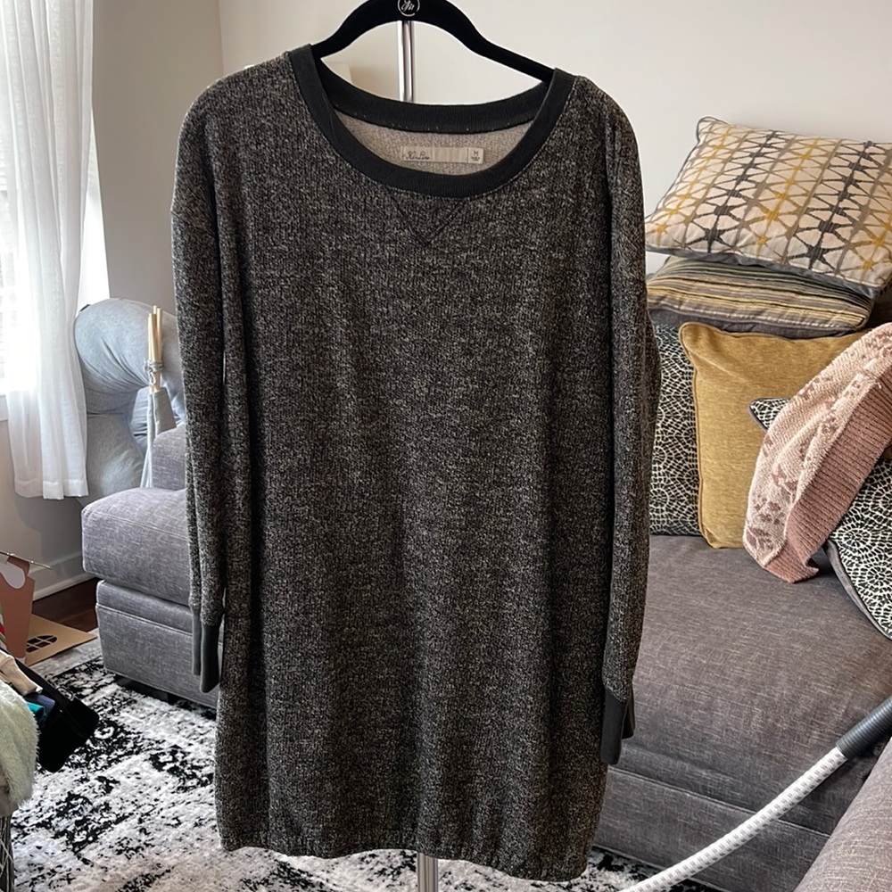 Gray sweater dress medium